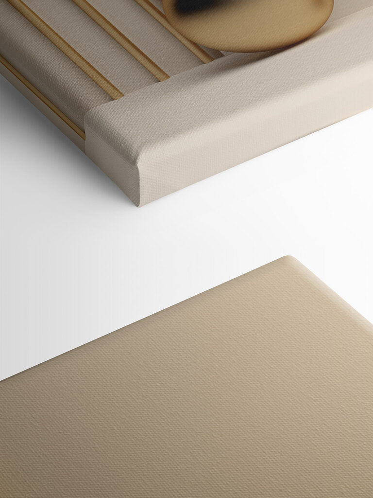 Soft shapes in warm tones