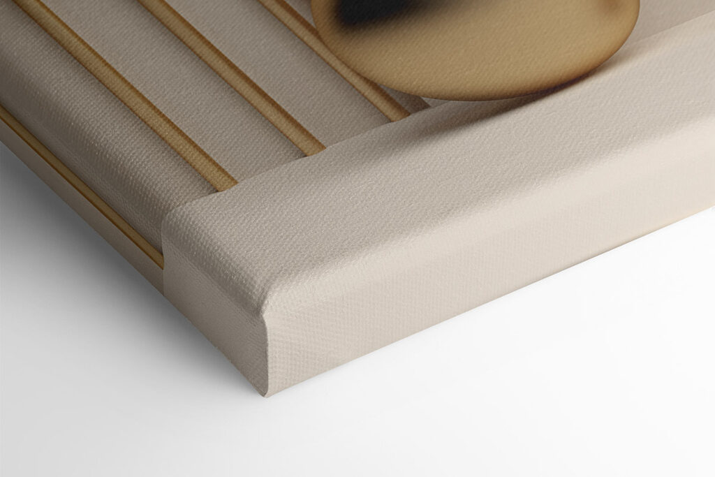 Soft shapes in warm tones