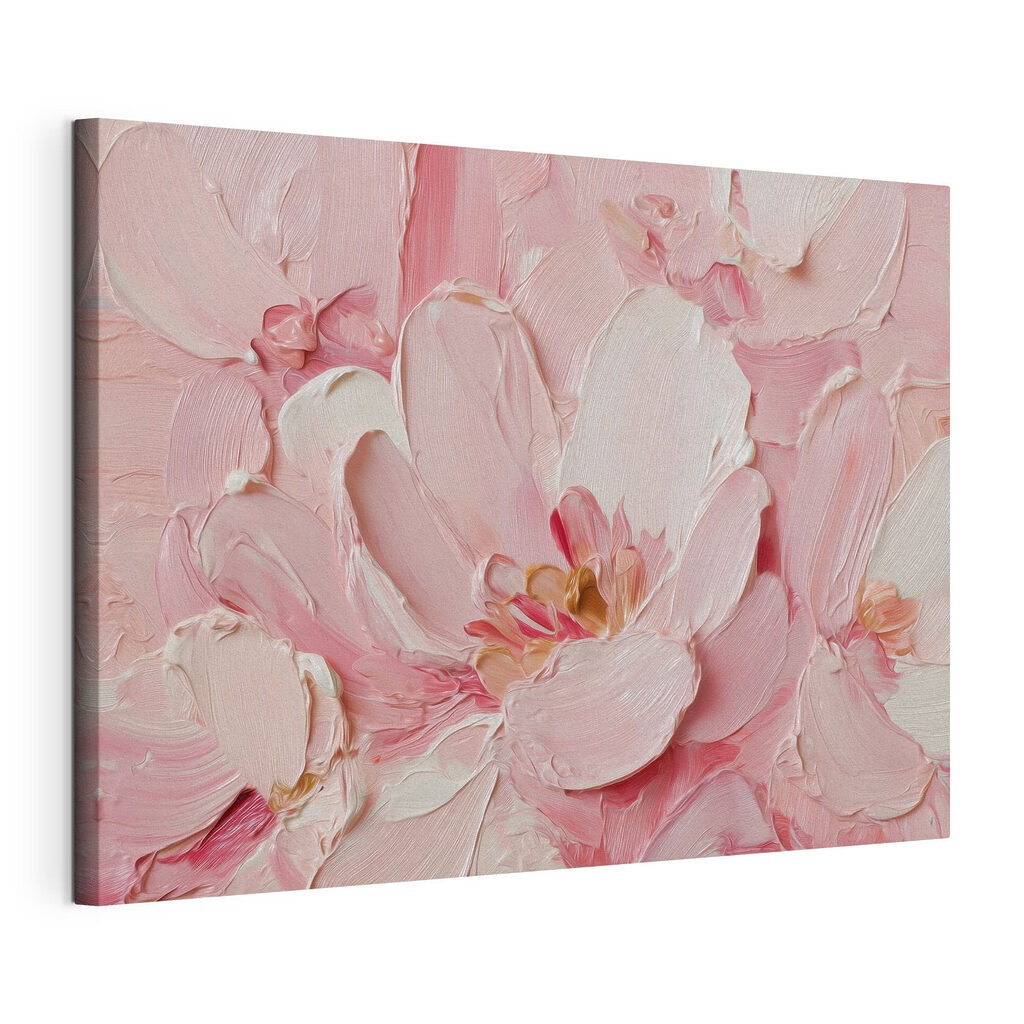 Delicate blooms in soft pink hues