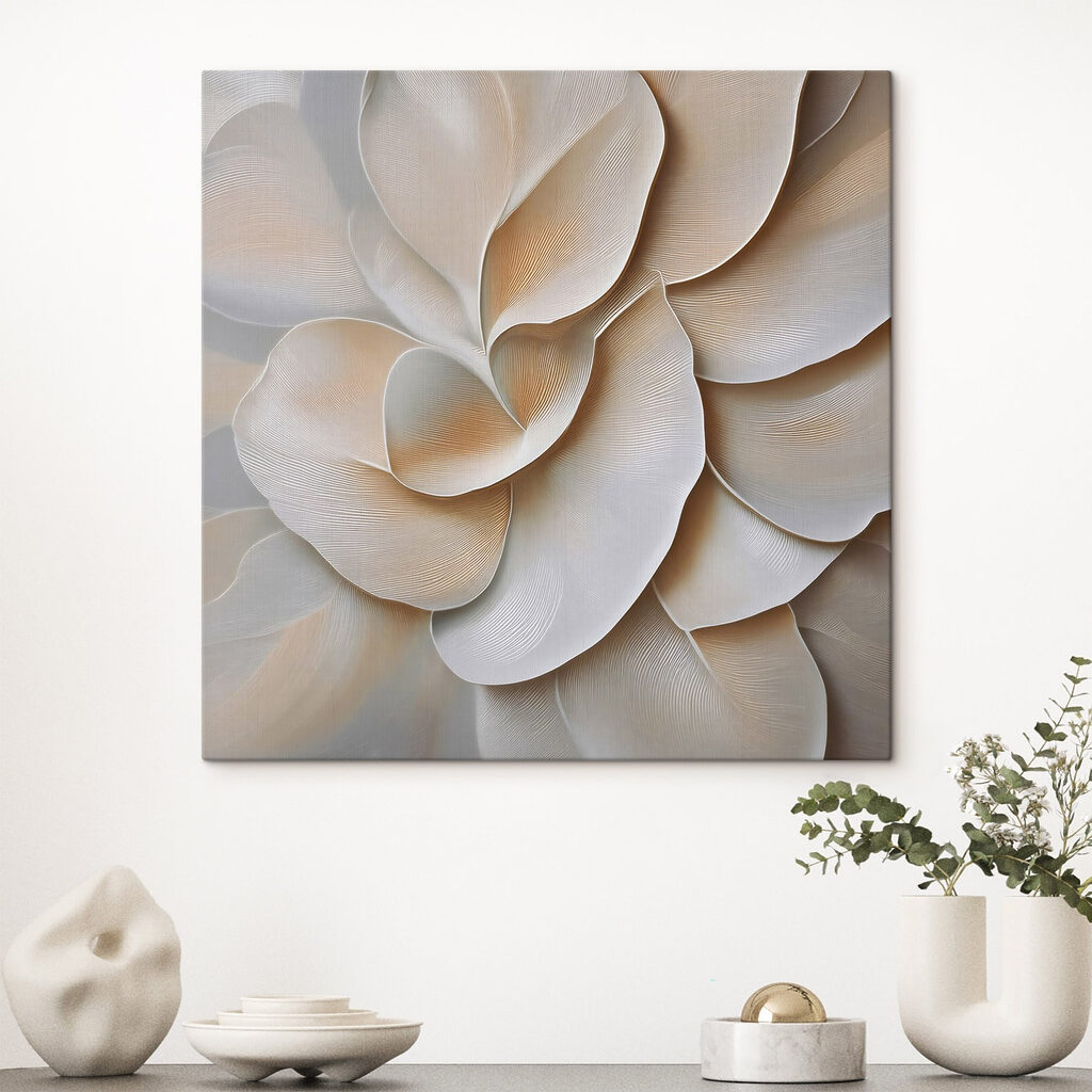Soft petals in gentle hues Soft petals in gentle hues