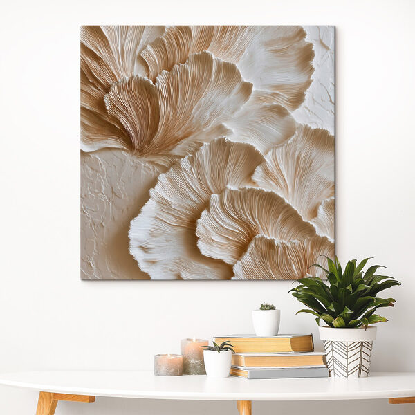 Elegant patterns of flowing shapes