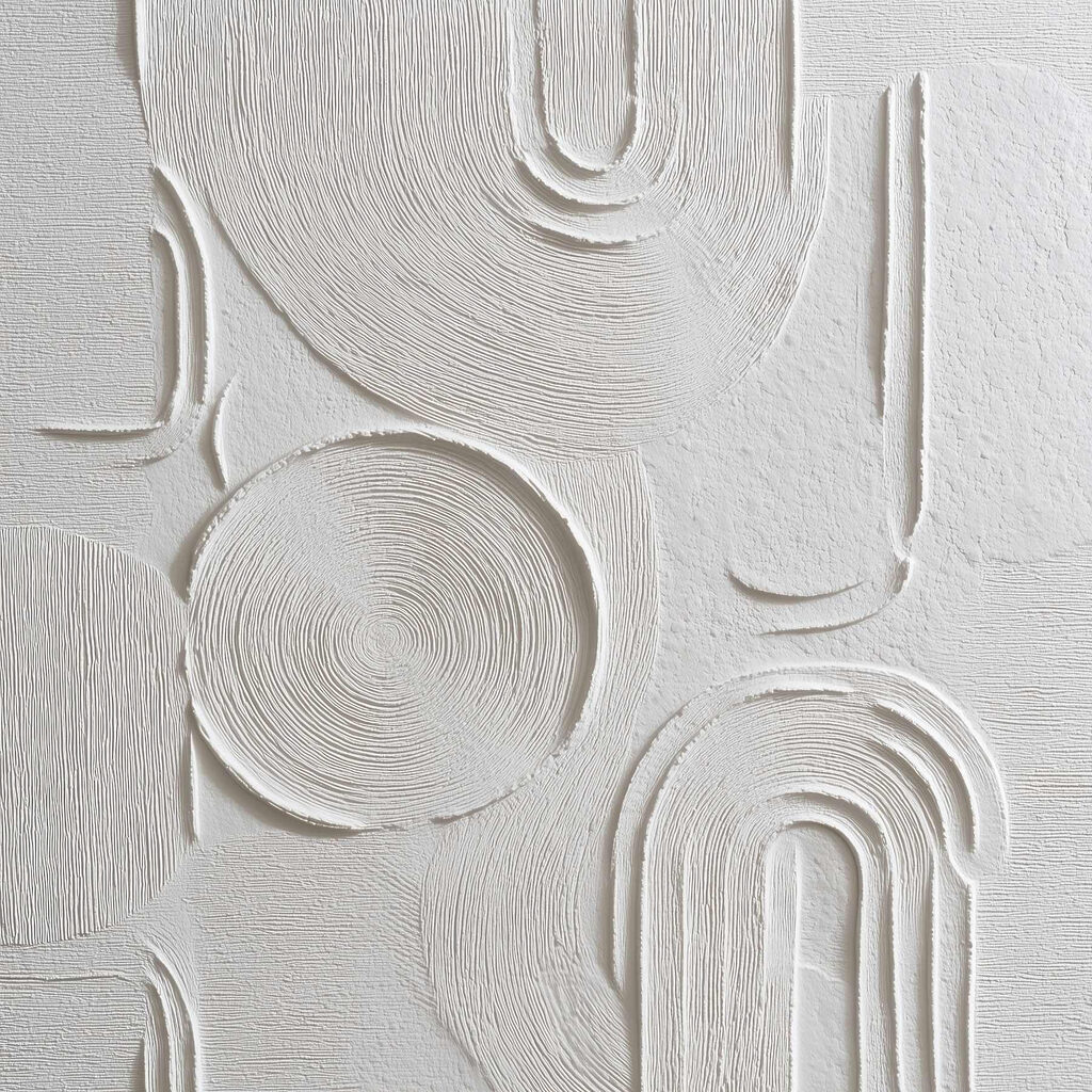 White and grey art