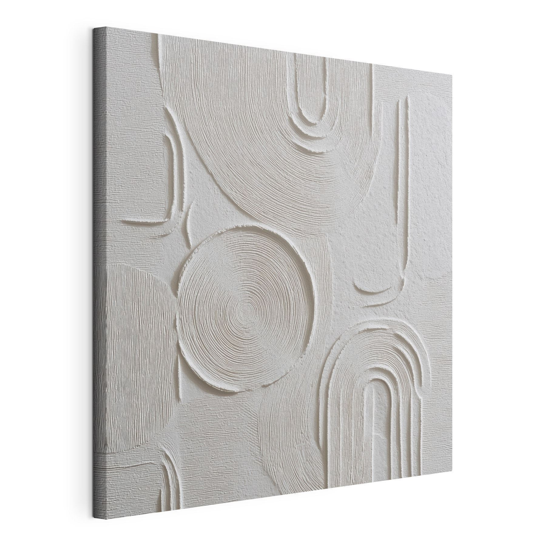 White and grey art