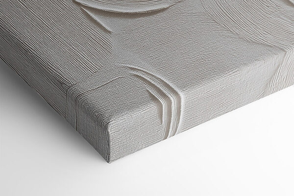 White and grey art