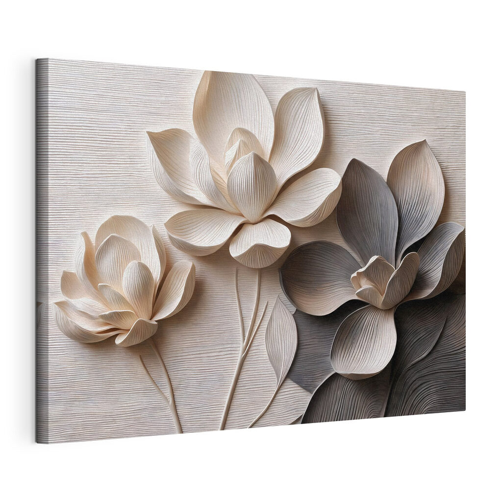Elegant floral design in soft hues