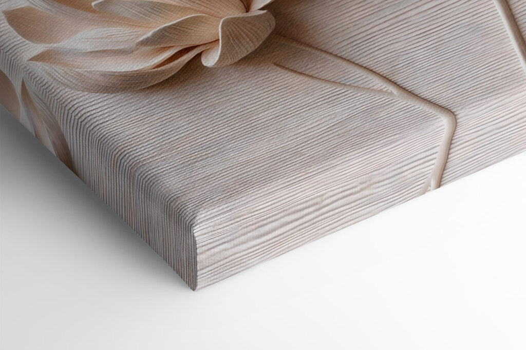 Elegant floral design in soft hues