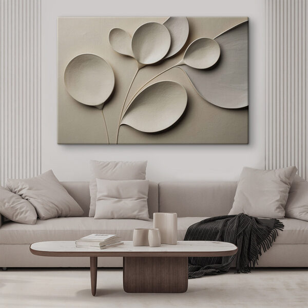 Group of white spoons Group of white spoons