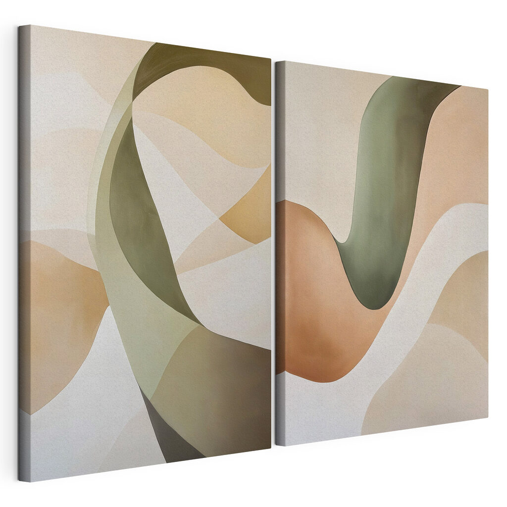 Two images of a painting