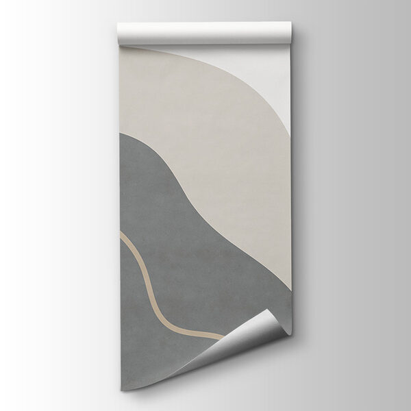 Smooth curves in soft neutral tones