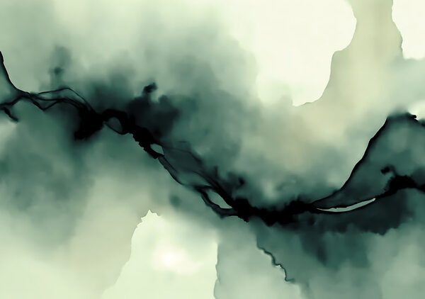 Black and white smoke