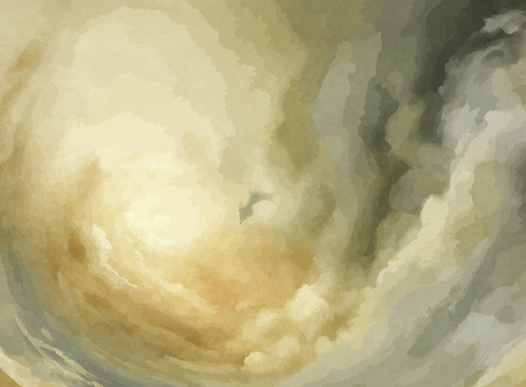 Cloudy sky with a swirl of clouds Cloudy sky with a swirl of clouds
