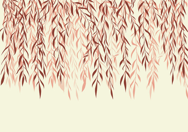 Delicate leaves in soft hues Delicate leaves in soft hues
