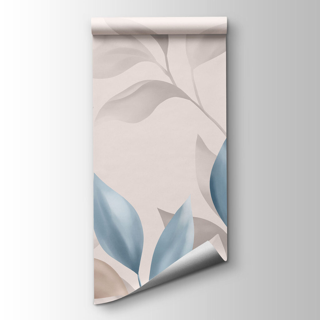 Graceful leaves in soft hues