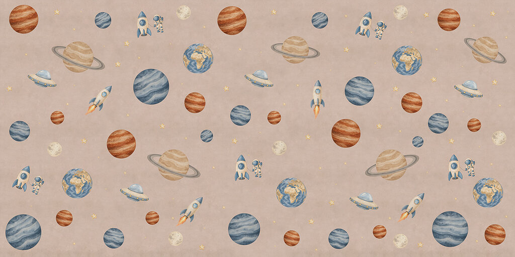 Fototapety Usporiadanie planét a rakiet (Katalógové číslo: t01128v2) Fototapety Usporiadanie planét a rakiet (Katalógové číslo: t01128v2)