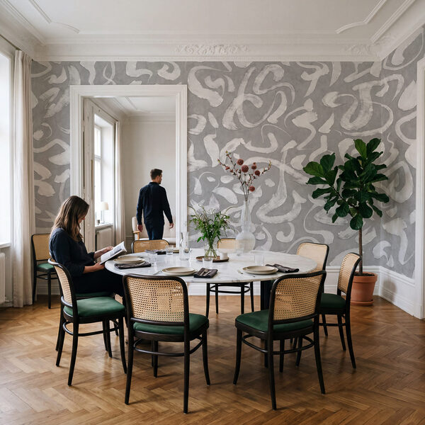 Fototapety Biely vzor na sivom povrchu (Katalógové číslo: t01147) Fototapety Biely vzor na sivom povrchu (Katalógové číslo: t01147)